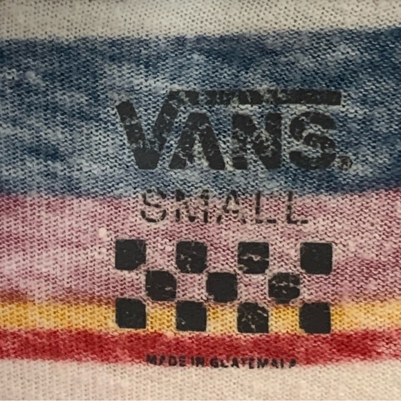 Kids’ Vans Striped Retro Graphic Shirt - Picture 10 of 10